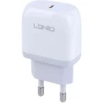 شارژر دیواری 20 وات الدینیو مدل A1209C به همراه کابل تبدیل LIGHTNING - Image 5