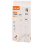 کابل تبدیل USB به USB-C الدینیو مدل LS891 طول 1 متر250 - Image 6