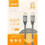 کابل تبدیل PD _ تايپ سي به لایتنینگ الدینیو مدل LC441i طول 1 متر - Image 3