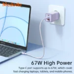 شارژر دیواری 67 وات مک دودو مدل CH-150 - Image 8