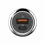 شارژر فندکی الدینیو مدل C1 به همراه کابل تبدیل USB-C - Image 2